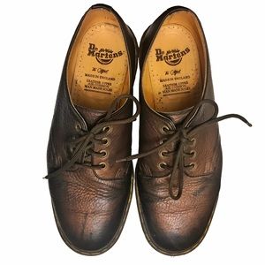 Vintage Made in England Dr. Martens Rubbed Bronze